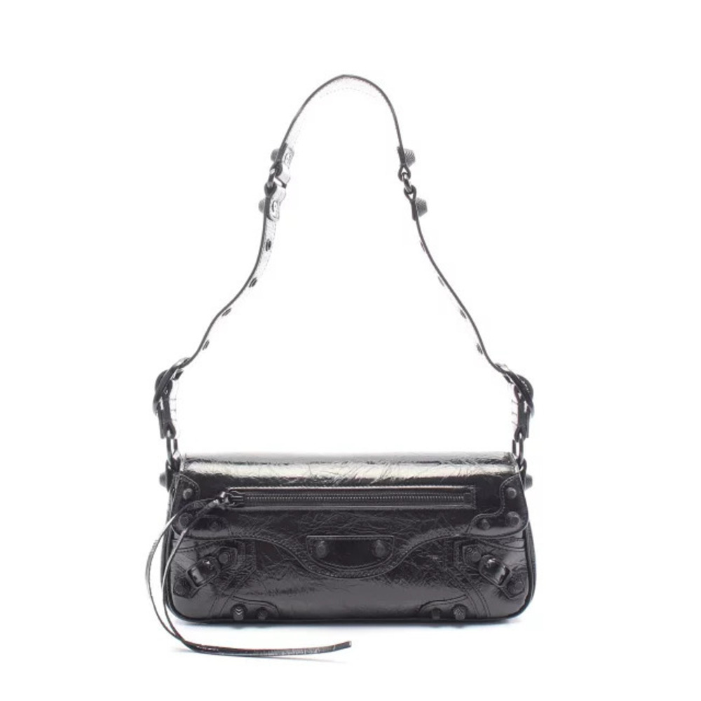 Balenciaga Le Cagole Shoulder Bag Leather Black - Picture 1 of 5